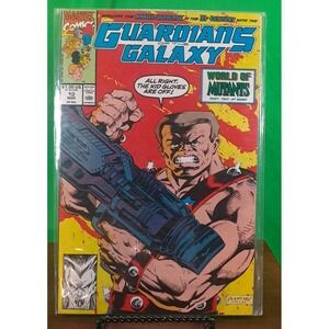 Guardians of the Galaxy #10 "World Of Mutants Part Two" 1991 Bagged & Carded